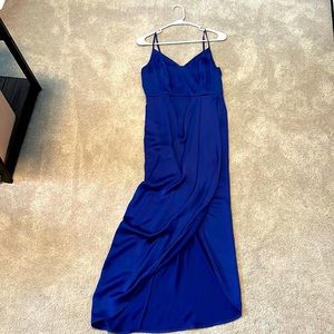 Express blue dress